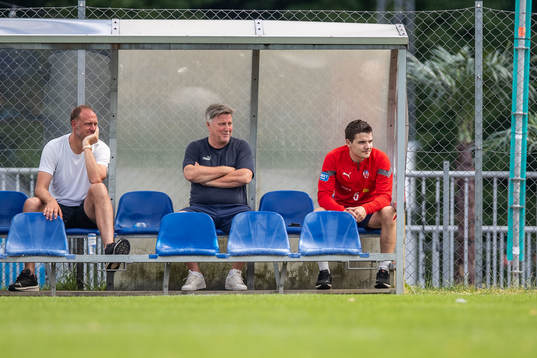 Sportchef Andreas Granqvist, materialare Lino Boriero och
