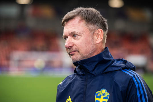 Peter Gerhardsson, head coach of Sweden