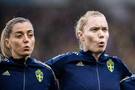 goalkeeper Hedvig Lindahl of Sweden