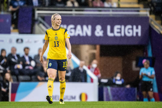 Amanda Ilestedt of Sweden
