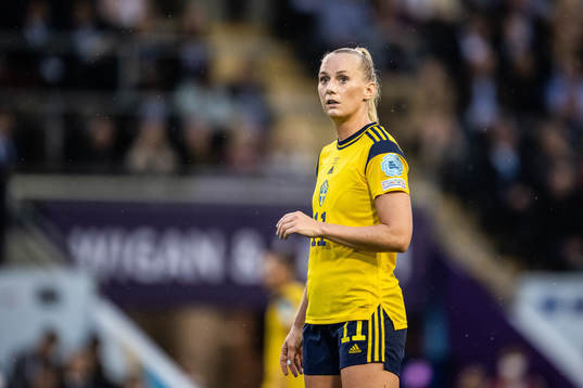 Stina Blackstenius of Sweden