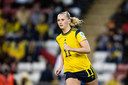 Stina Blackstenius of Sweden