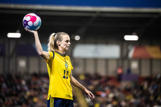 Amanda Ilestedt of Sweden