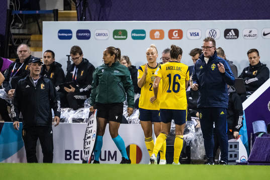Filippa Angeldahl is substituted for Hanna Bennison of
