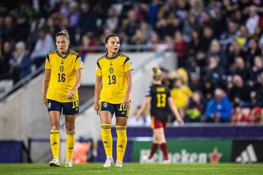 Filippa Angeldahl and Johanna Rytting Kaneryd of Sweden