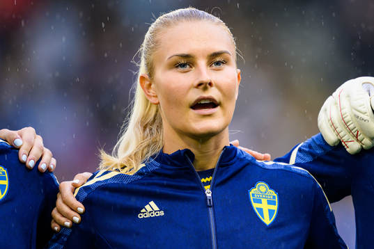 Amanda Nilden of Sweden
