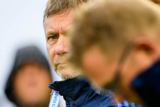 Peter Gerhardsson, head coach of Sweden