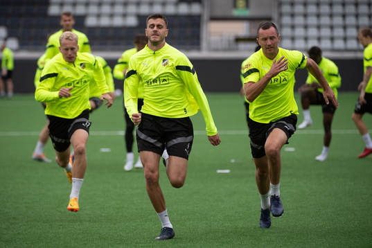 Alexander Jeremejeff och Even Hovland