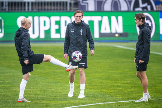 Landskronas Emil Lindman, Melker Jonsson och Albin Linnér