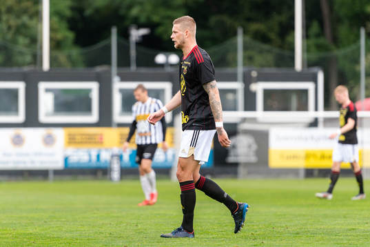Östersunds Kevin Jablinski deppar