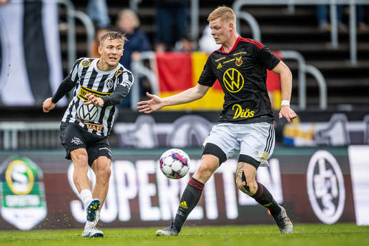 Landskronas Melker Heier och Östersunds Malcolm Stolt