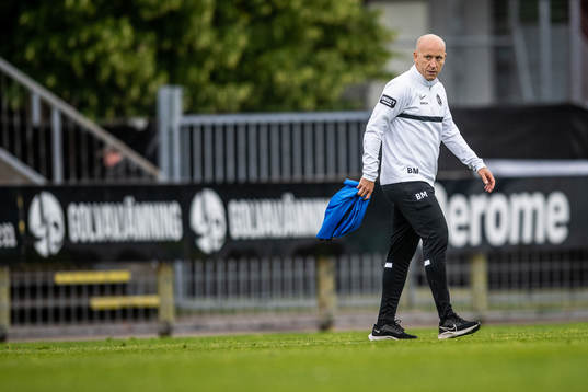 Landskronas tränare Billy Magnusson deppar