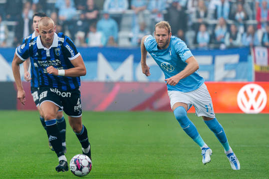 Sirius Jakob Voelkerling Persson och Malmö FFs Ola Toivonen