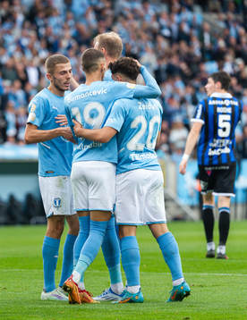 Malmö FFs Patriot Sejdiu, Veljko Birmancevic , Ola