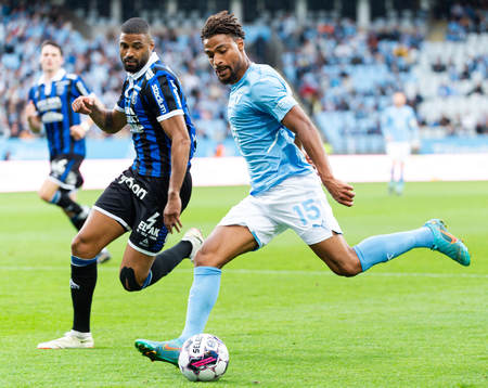 Sirius Kristopher Da Graca och Malmö FFs Joseph Ceesay