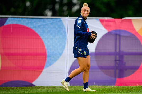 Hanna Bennison of the Swedish women's national football
