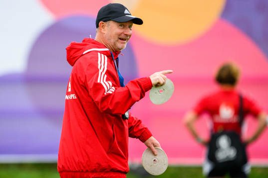 Peter Gerhardsson, head coach of the Swedish women's
