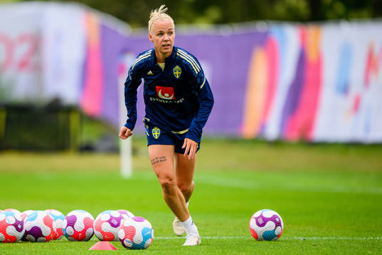 Caroline Seger of the Swedish women's national football
