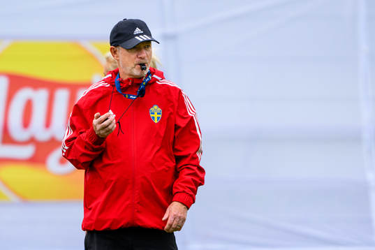 Peter Gerhardsson, head coach of the Swedish women's