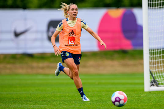 Elin Rubensson of the Swedish women's national football