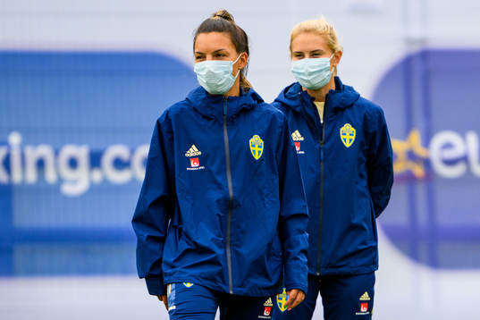 Johanna Rytting Kaneryd and Amanda Nilden of the Swedish