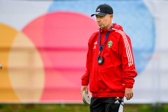 Peter Gerhardsson, head coach of the Swedish women's