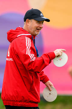 Peter Gerhardsson, head coach of the Swedish women's