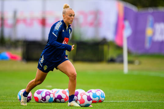 Hanna Bennison of the Swedish women's national football