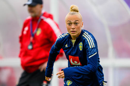 Hanna Bennison of the Swedish women's national football