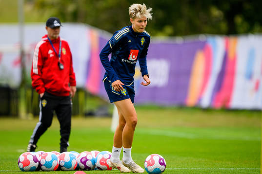 Lina Hurtig of the Swedish women's national football team