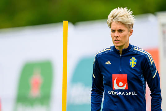 Lina Hurtig of the Swedish women's national football team
