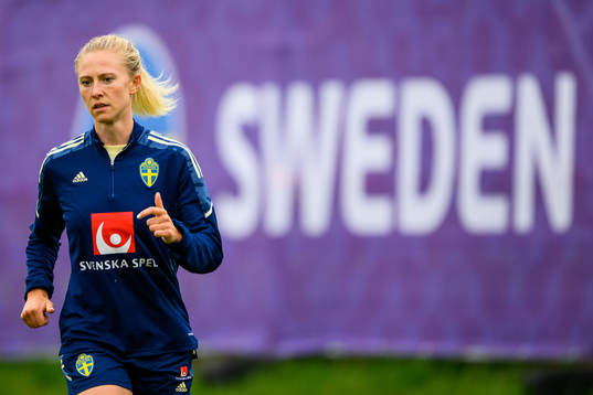 Rebecka Blomqvist of the Swedish women's national football