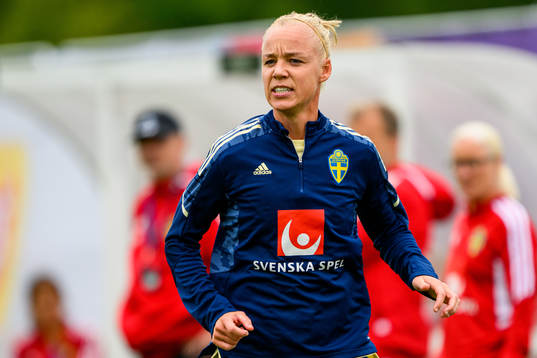 Caroline Seger of the Swedish women's national football