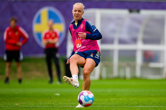Caroline Seger of the Swedish women's national football