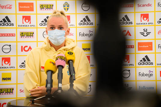 Stina Blackstenius of the Swedish women's national football
