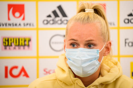 Stina Blackstenius of the Swedish women's national football