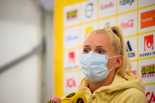 Stina Blackstenius of the Swedish women's national football