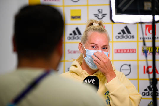 Stina Blackstenius of the Swedish women's national football