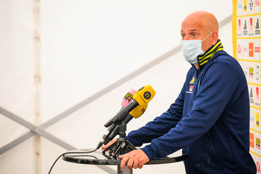 Magnus Wikman, assistant coach of the Swedish women's