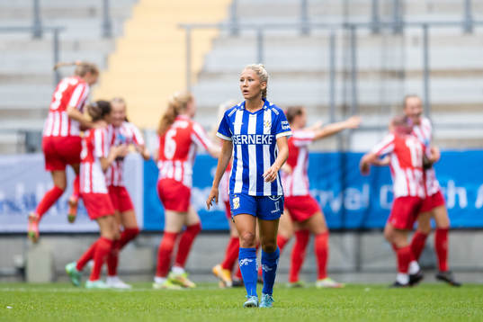 IFK Göteborgs Novalie Jensen deppar