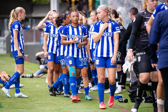 IFK Göteborgs spelare deppar