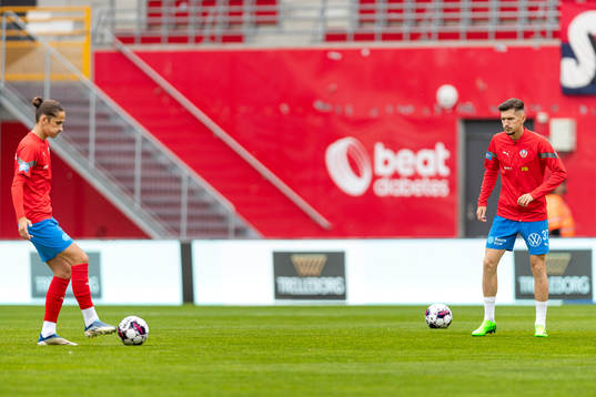 Helsingborgs Armin Gigovic och Ervin Gigovic
