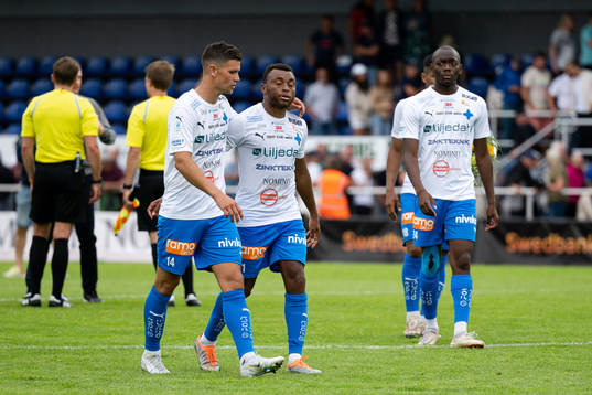 Värnamos spelare deppar