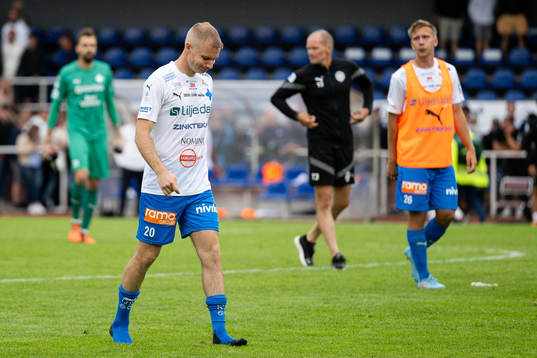 Värnamos Freddy Winsth deppar