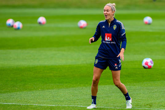 Emma Kullberg of the Swedish women's national football team