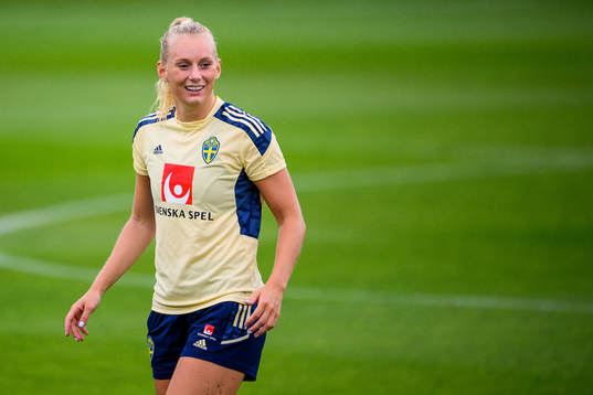 Stina Blackstenius of the Swedish women's national football