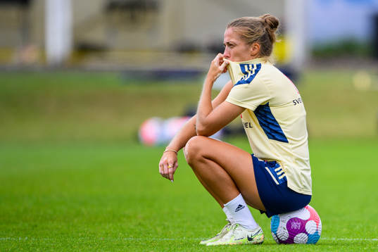 Filippa Angeldahl of the Swedish women's national football
