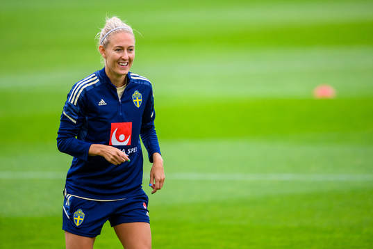 Emma Kullberg of the Swedish women's national football team