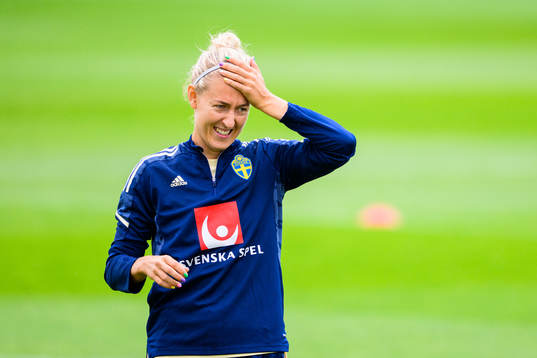 Emma Kullberg of the Swedish women's national football team