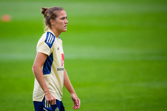 Filippa Angeldahl of the Swedish women's national football